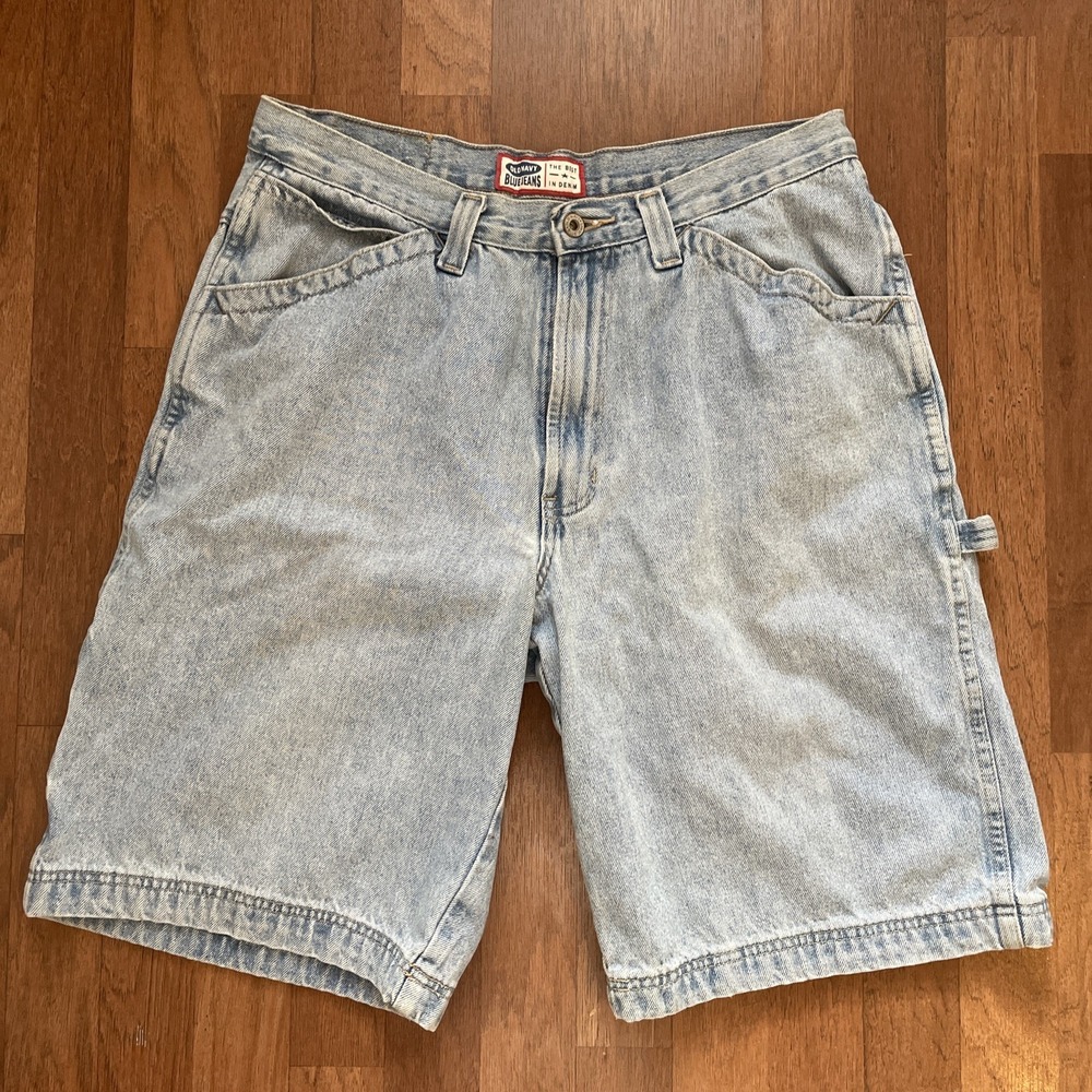 Old Navy Carpenter Jean Shorts Jorts 34 Y2K Streetwear Skater Grunge Hip Hop